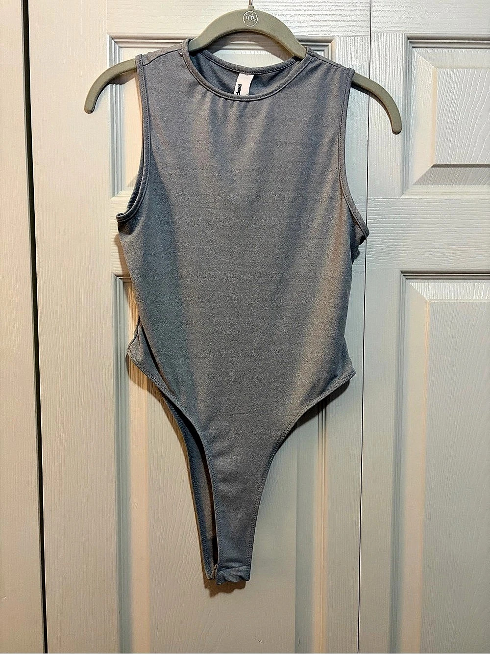 missguided Gray Bodysuit